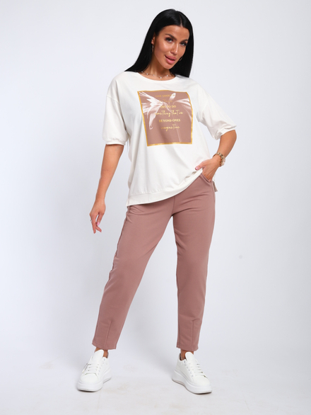 Брюки на манжете 2