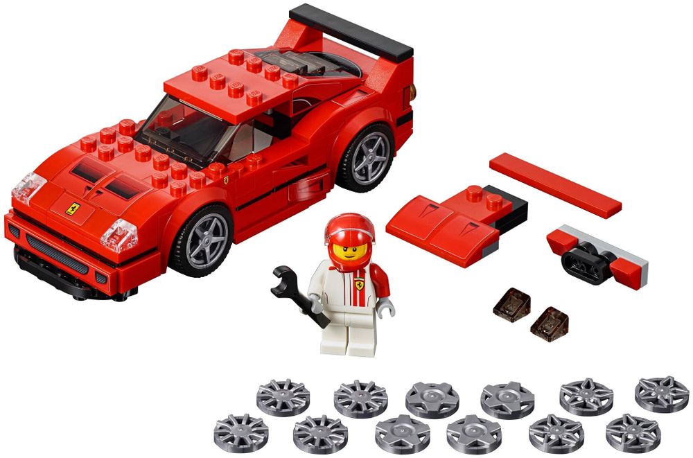 Конструктор LEGO Speed Champions 75890 Ferrari F40 Competizione