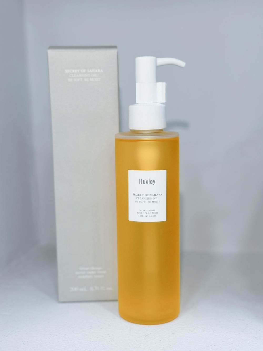 Huxley CLEANSING OIL. BE SOFT BE MOIST 200ml