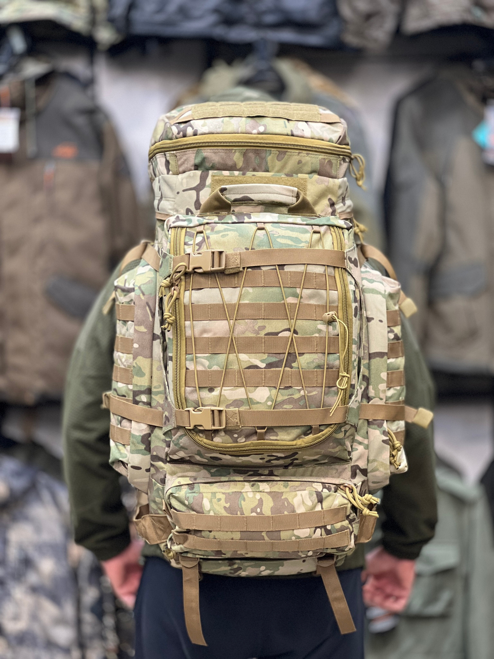 Рюкзак рейдовый 7.62, 100 л, Мультикам