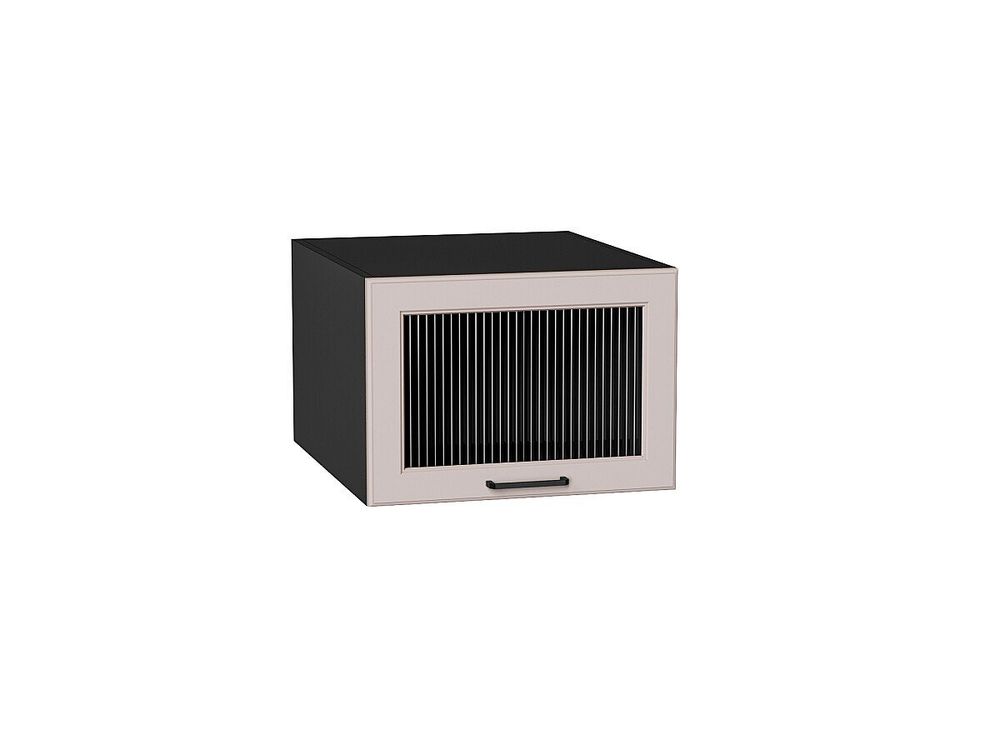 Шкаф верхний горизонтальный остекленный глубокий Барселона