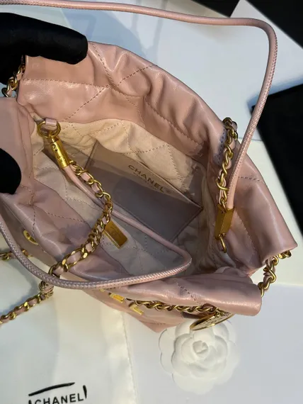 Сумка Chanel 22 mini розовый