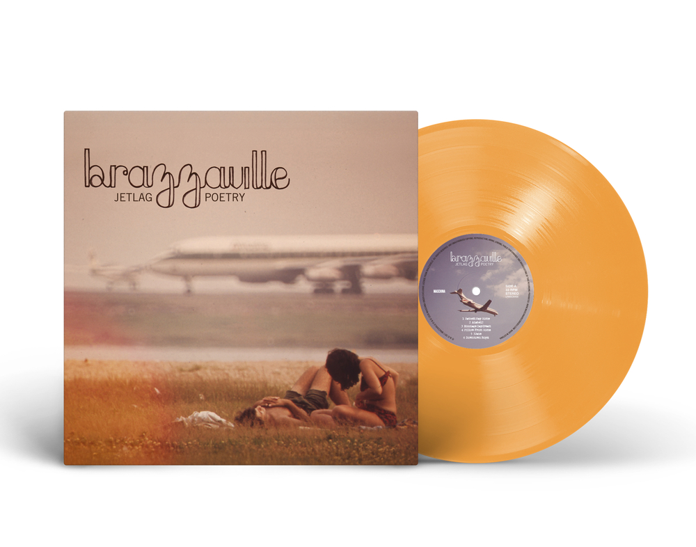 LP: Brazzaville – «Jetlag Poetry» (2011/2026) [Limited Orange Vinyl]