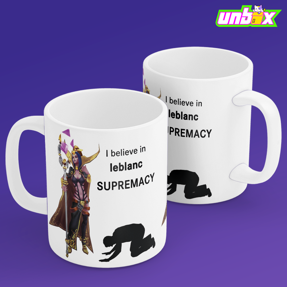 Кружка LeBlank supremacy ЛеБлан Лига Легенд