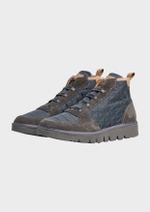 Ботинки PANCHIC Ankle Boot Quilted Nylon Suede Faux Fur