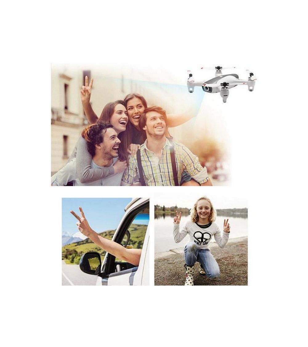 Р/У квадрокоптер Syma W1 brushless с FPV трансляцией Wi-Fi, барометр, GPS, 6-AXIS, 2.4G RTF