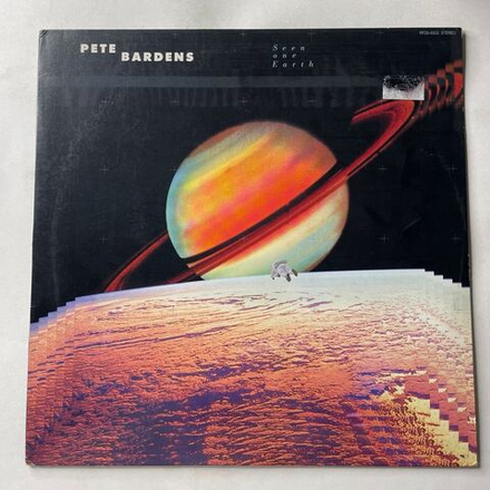 Винтажная виниловая пластинка LP Pete Bardens Seen One Earth (Япония 1987) (Без Оби) (Промо)