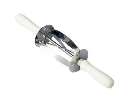 Резак для круассанов малый, общая длина 40 см, рабочая часть 14 см (треугольник b=11 см, h=14,5 см)