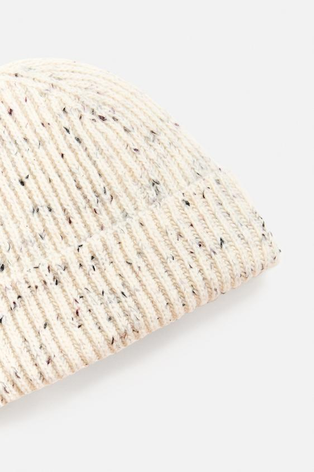 ZARA ШАПКА ИЗ РЕЛЬЕФНОЙ ПРЯЖИ, ЭКРЮ