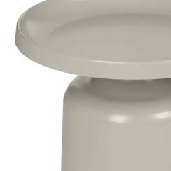 Кофейный стол Tuba Ø50х46 см, бежевый