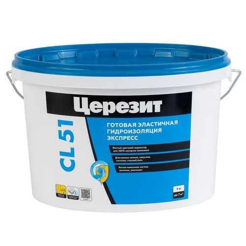 Мастика гидроизоляционная Церезит CL51 5 кг