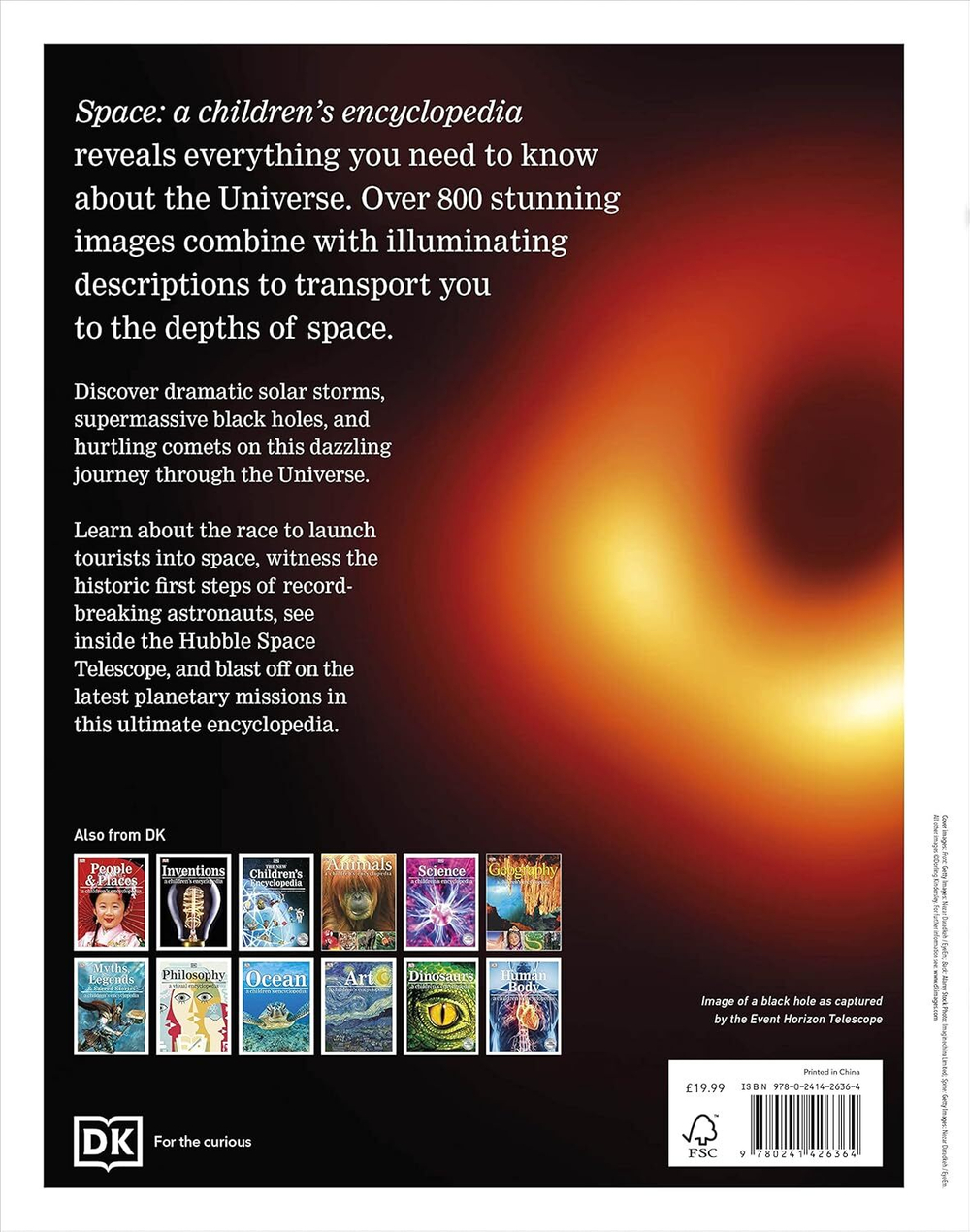 Space: a children's encyclopedia Hardcover