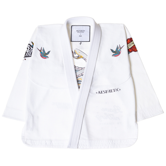 Кимоно Aesthetic Old School (White)