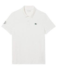 Теннисное поло Lacoste Ultra Dry Badge Accent Tennis Heritage