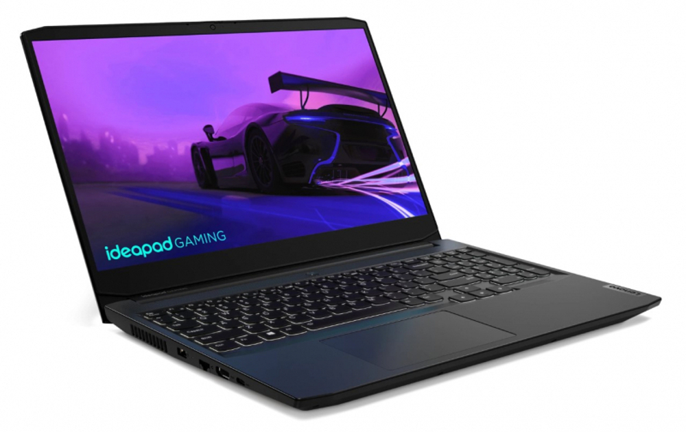Ноутбук 15,6" Lenovo IdeaPad Gaming 3 15IHU6 Core i5 11300H/8Gb/256Gb SSD/NV RTX3050 4Gb/15.6" FullHD/Win11 Черный (82K1015EUS)