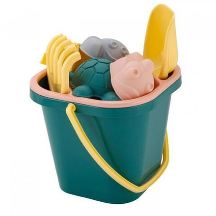 PlastRep Песочный набор для детей Lalababy for Green Republic изумрудный город