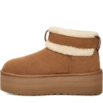 Ugg Ultra Mini Belted Roller Platform - Chestnut