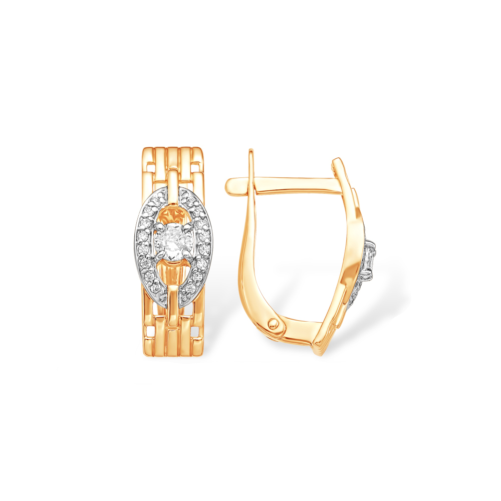 Серьги из золота 585 пробы