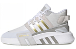 Adidas originals Eqt Bask Adv V2 Bask adv v2 all-match non-slip lightweight rebound mid-top sports casual shoes for men and women with the same style of white gray gold