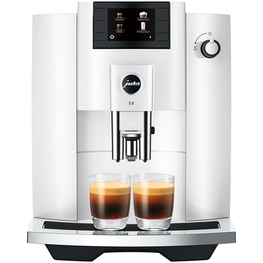 Кофемашина Jura E6 Piano White EC (15438) - 2
