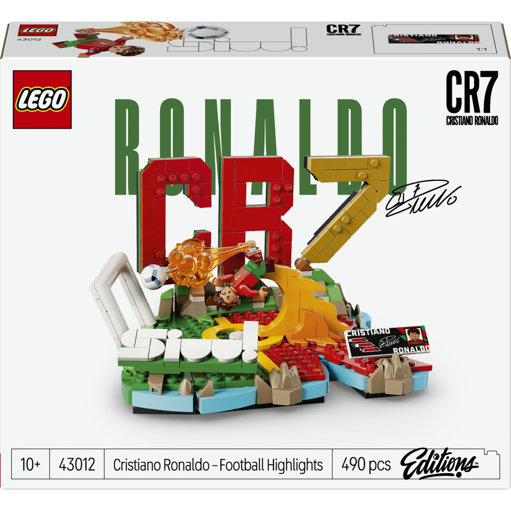 Конструктор LEGO Editions 43012 Криштиану Роналду Футбольные моменты — фото 2