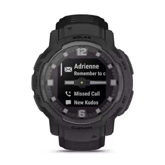 Часы Garmin Instinct Crossover Solar - Tactical Edition, Black 010-02730-00