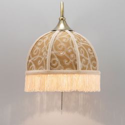 Citilux Базель CL407315 Бра с абажуром Вышивка и выключателем