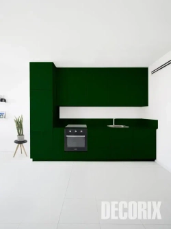 Краска зеленая в баллончике глянцевая акриловая DECORIX - Темно-зеленая эмаль аэрозольная для любых поверхностей 520 мл