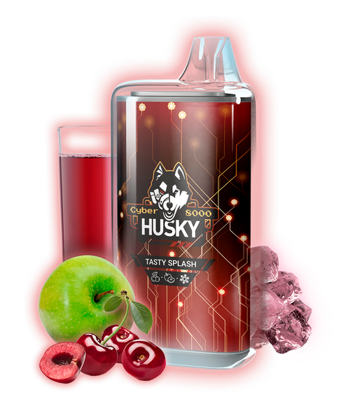 Купить Одноразовый Pod Husky Cyber - Tasty Splash (8000 затяжек)