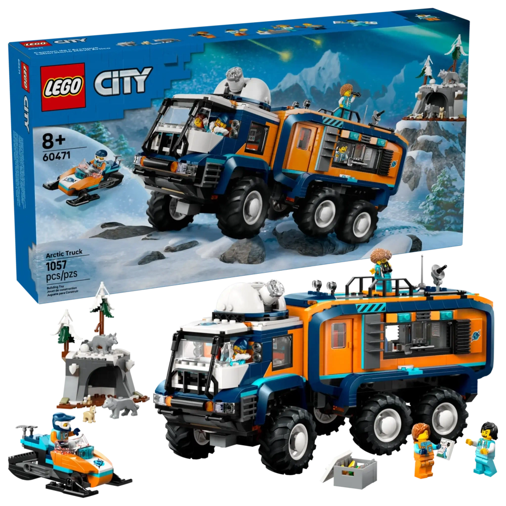 Конструктор LEGO City 60471 Грузовик для научной лаборатории Arctic Explorer