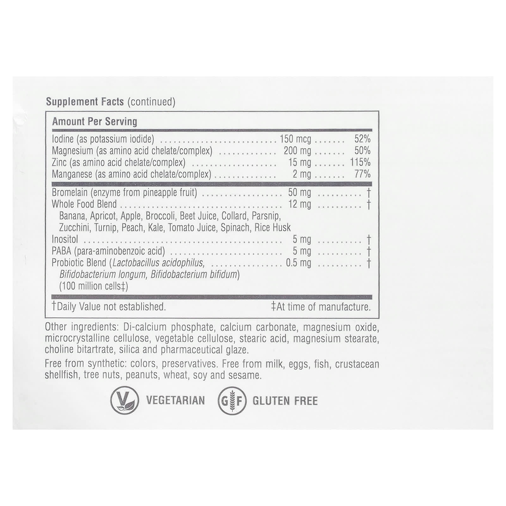 NaturesPlus, Source of Life®, пренатальный комплекс, 90 таблеток