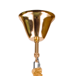 799082 (2КОР!) Люстра RETRO II 8х6W(led) E14 ЗОЛОТО/ПРОЗРАЧНЫЙ