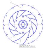 Рабочее колесо вентилятора дутьевого ВДН-3.5