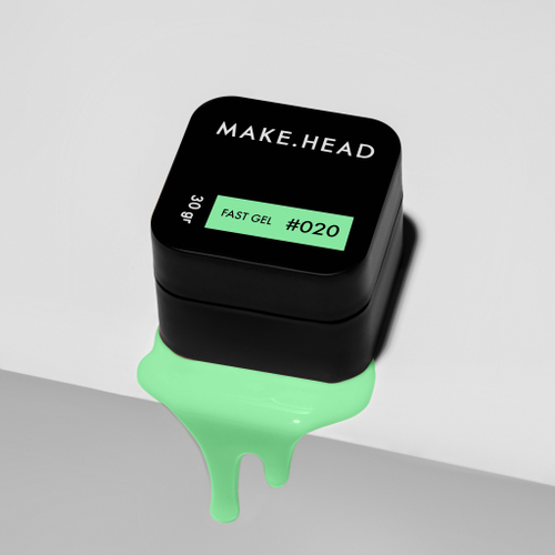 Fast Gel #020 (неоново-салатовый) 30 гр