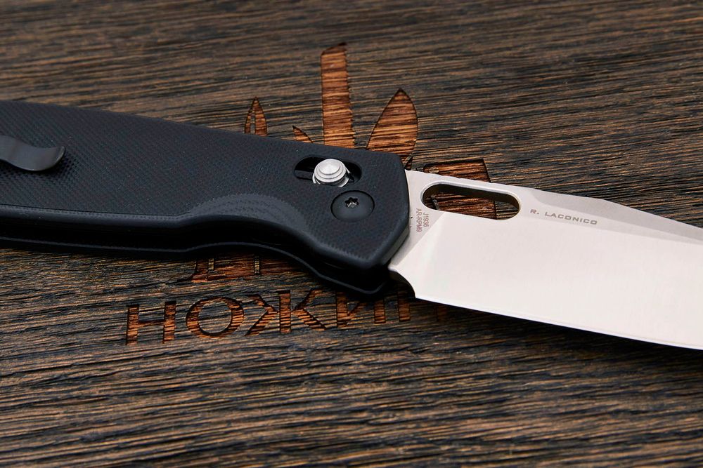 Нож складной CJRB Prado, клинок 95мм, сталь AR-RPM9, рукоять G10 чёреный