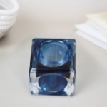 Подсвечник «ICE» 5*5 см, Синий