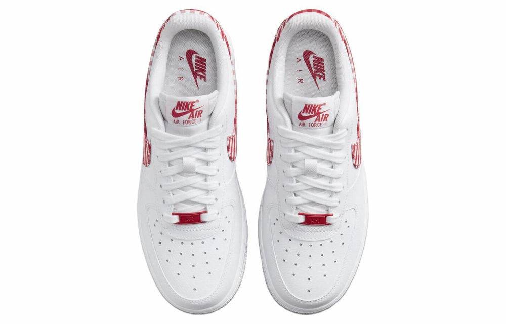 Кроссовки Nike Air Force 1 Low "Red Gingham" (Женская размерная сетка)