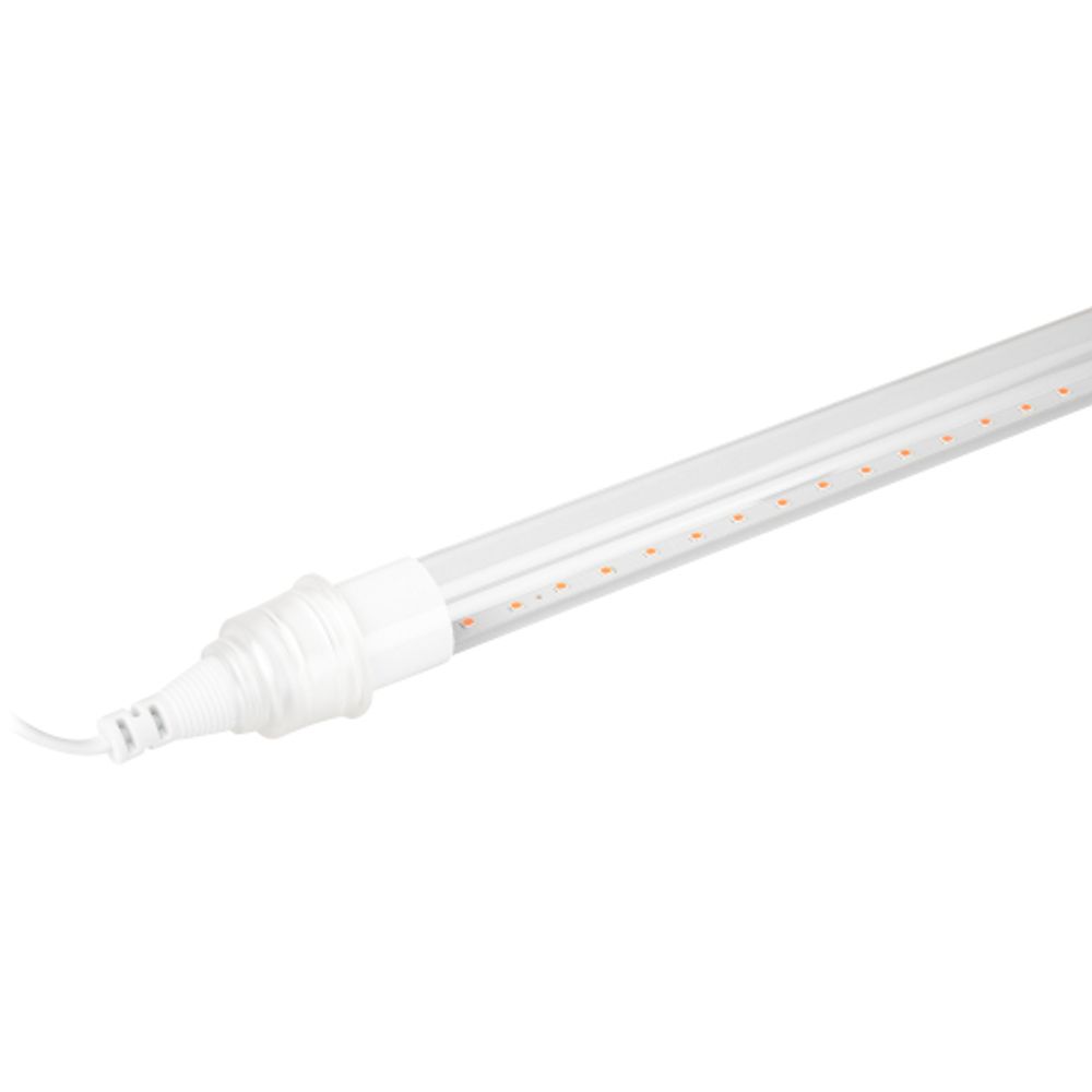 Фитолампа для растений светодиодная ЭРА FITO-9W-Rb-Т8+FITO-Holder IP65 2хG13 с выключателем 1.5м | Фитолампы T8