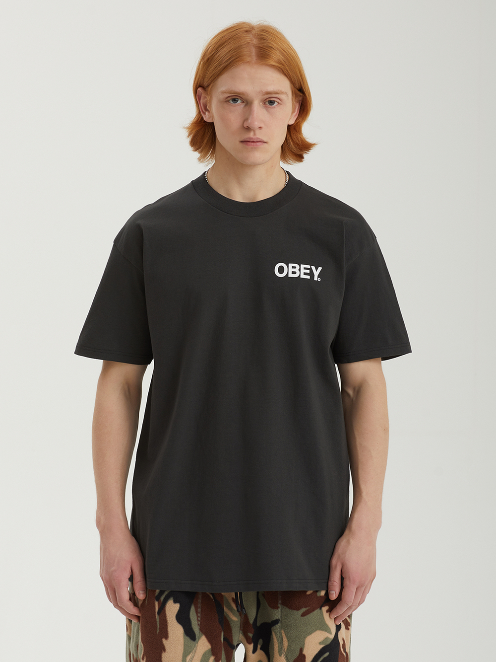 Мужская Футболка Obey Doberman