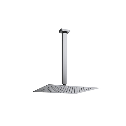 Тропический душ настенный квадратный нерж.сталь BH02RK400