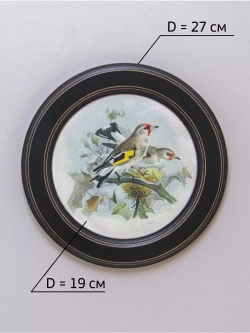 Картина на стену интерьерная на холсте 27 см