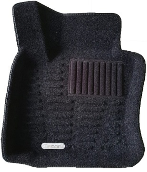 Коврики салона Satori 3D для Chevrolet Lacetti/Daewoo Gentra II 2013- с бортиком черные. Артикул SI 08-00099