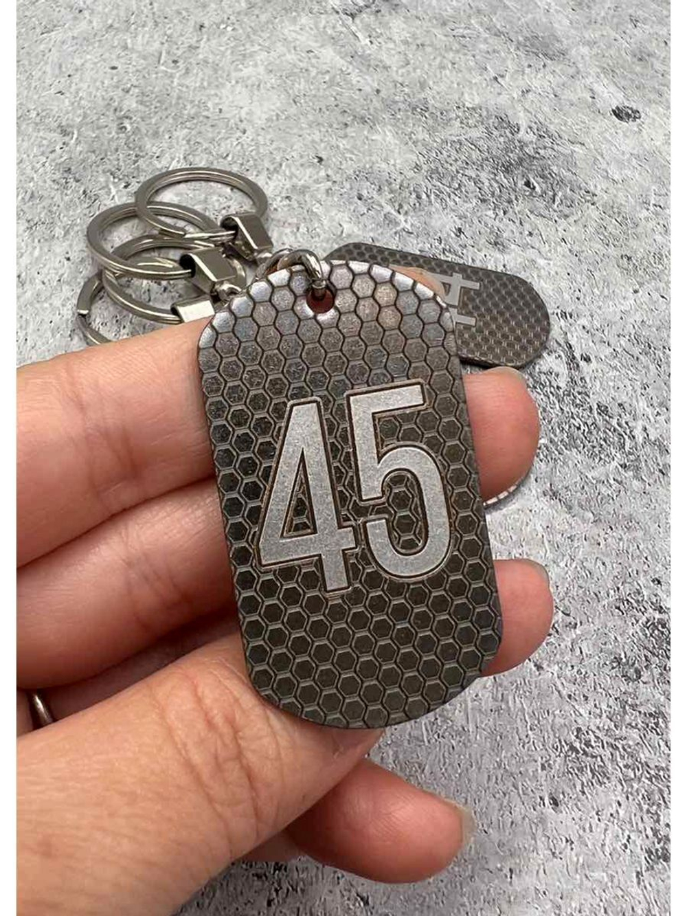 Номерки на ключи металлические 41-45