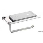 "HOTEL" Бумагодержатель с полкой для телефона FX-31011 (к/к 14)