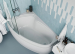 Акриловая ванна VAGNERPLAST AVONA 150x90 left