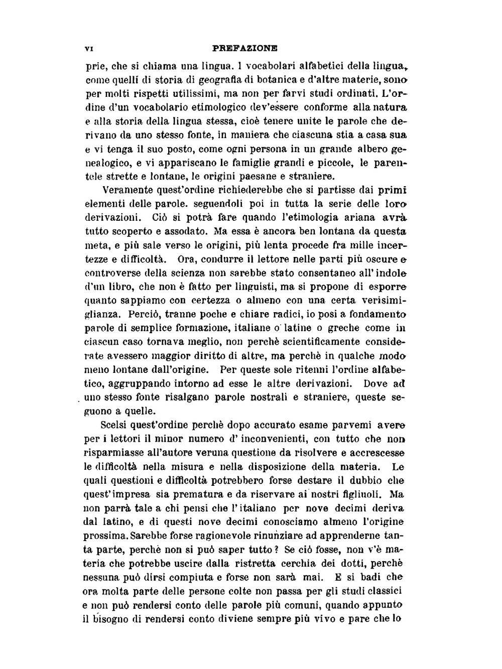 Vocabolario Etimologico Italiano | F. Zambaldi