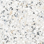 Керамогранит Alma Ceramica GFA57TRZ07L Terrazzo 57x57 белый лаппатированный под камень