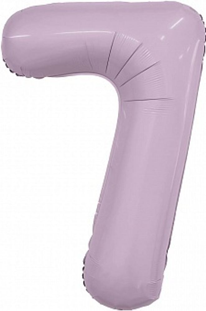 Р Цифра 7 Slim Орхидея (40&#39;&#39;/102 см)