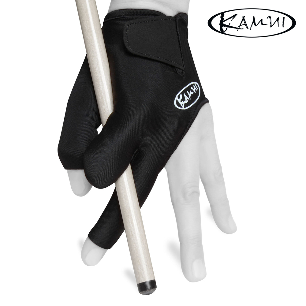 Перчатка для бильярда "Kamui QuickDry Short" черная левая XXL