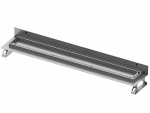 Душевой лоток TECE Drainline plate II 601201 120 пристенный, хром